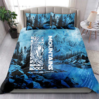 Rocky Mountains Bedding Set Outdoor Adventure