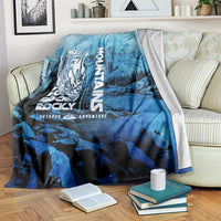 Rocky Mountains Blanket Outdoor Adventure