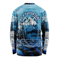 Rocky Mountains Long Sleeve Shirt Outdoor Adventure