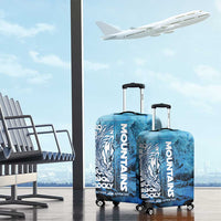 Rocky Mountains Luggage Cover Outdoor Adventure