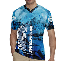 Rocky Mountains Rugby Jersey Outdoor Adventure