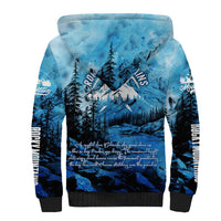 Rocky Mountains Sherpa Hoodie Outdoor Adventure