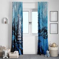 Rocky Mountains Window Curtain Outdoor Adventure