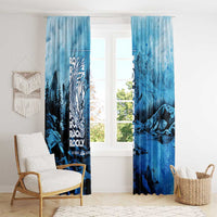 Rocky Mountains Window Curtain Outdoor Adventure