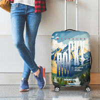 Wilderness of Rocky Mountains Luggage Cover