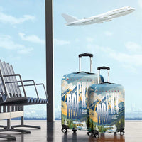 Wilderness of Rocky Mountains Luggage Cover