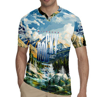 Wilderness of Rocky Mountains Rugby Jersey