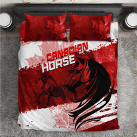 Canadian Horse Bedding Set Canada Maple Leaf