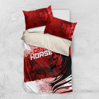 Canadian Horse Bedding Set Canada Maple Leaf