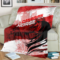 Canadian Horse Blanket Canada Maple Leaf