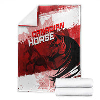 Canadian Horse Blanket Canada Maple Leaf