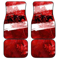Canadian Horse Car Mats Canada Maple Leaf
