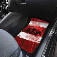 Canadian Horse Car Mats Canada Maple Leaf