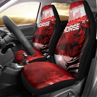 Canadian Horse Car Seat Cover Canada Maple Leaf