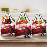 Canadian Horse Grocery Bag Canada Maple Leaf