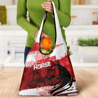 Canadian Horse Grocery Bag Canada Maple Leaf