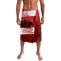 Personalized Canadian Horse Lavalava Canada Maple Leaf