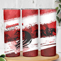 Canadian Horse Skinny Tumbler Canada Maple Leaf