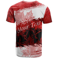 Personalized Canadian Horse T Shirt Canada Maple Leaf