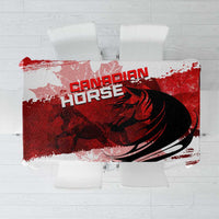 Canadian Horse Tablecloth Canada Maple Leaf