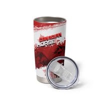 Canadian Horse Tumbler Cup Canada Maple Leaf