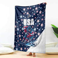 USA Hockey Blanket Summer Paris 2024