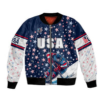 USA Hockey Bomber Jacket Summer Paris 2024 - Wonder Print Shop