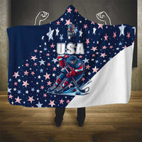 USA Hockey Hooded Blanket Summer Paris 2024