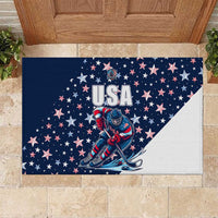 USA Hockey Rubber Doormat Summer Paris 2024 - Wonder Print Shop