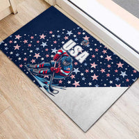 USA Hockey Rubber Doormat Summer Paris 2024 - Wonder Print Shop