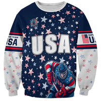 USA Hockey Sweatshirt Summer Paris 2024 - Wonder Print Shop
