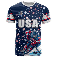 USA Hockey T Shirt Summer Paris 2024 - Wonder Print Shop