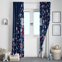 USA Hockey Window Curtain Summer Paris 2024 - Wonder Print Shop