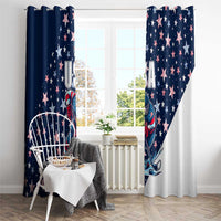 USA Hockey Window Curtain Summer Paris 2024 - Wonder Print Shop