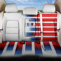 USA Soccer Back Car Seat Cover Summer Paris 2024 - Wonder Print Shop