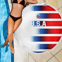 USA Soccer Beach Blanket Summer Paris 2024 - Wonder Print Shop