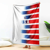 USA Soccer Blanket Summer Paris 2024