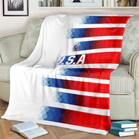USA Soccer Blanket Summer Paris 2024