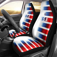 USA Soccer Car Seat Cover Summer Paris 2024 - Wonder Print Shop