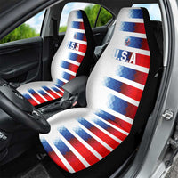 USA Soccer Car Seat Cover Summer Paris 2024 - Wonder Print Shop