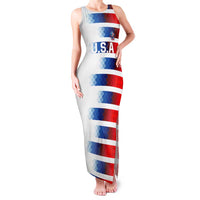 USA Soccer Family Matching Tank Maxi Dress and Hawaiian Shirt Summer Paris 2024 - Wonder Print Shop