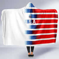 USA Soccer Hooded Blanket Summer Paris 2024