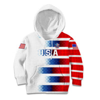 USA Soccer Kid Hoodie Summer Paris 2024 - Wonder Print Shop