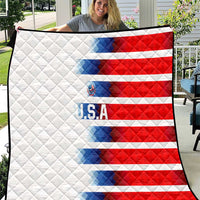 USA Soccer Quilt Summer Paris 2024 - Wonder Print Shop