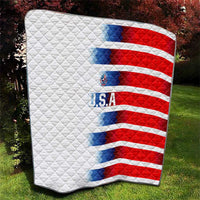 USA Soccer Quilt Summer Paris 2024 - Wonder Print Shop