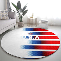 USA Soccer Round Carpet Summer Paris 2024