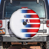 USA Soccer Spare Tire Cover Summer Paris 2024 - Wonder Print Shop