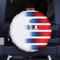 USA Soccer Spare Tire Cover Summer Paris 2024 - Wonder Print Shop