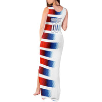 USA Soccer Tank Maxi Dress Summer Paris 2024 - Wonder Print Shop