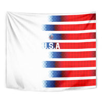 USA Soccer Tapestry Summer Paris 2024 - Wonder Print Shop